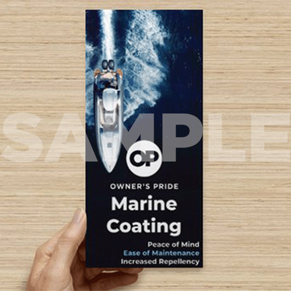 Marine Rack Card - Owners Pride Car Care