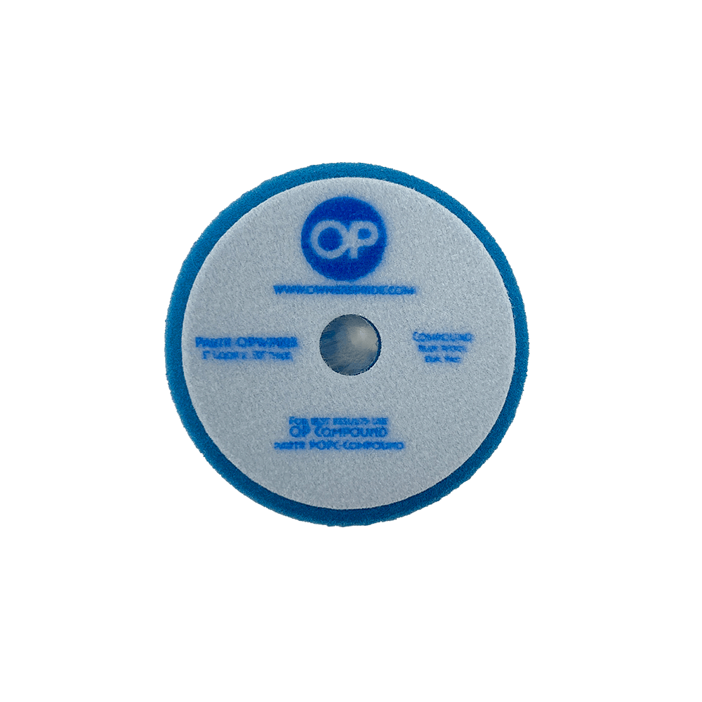 OP Blue Wool DA pad - Owners Pride Car Care