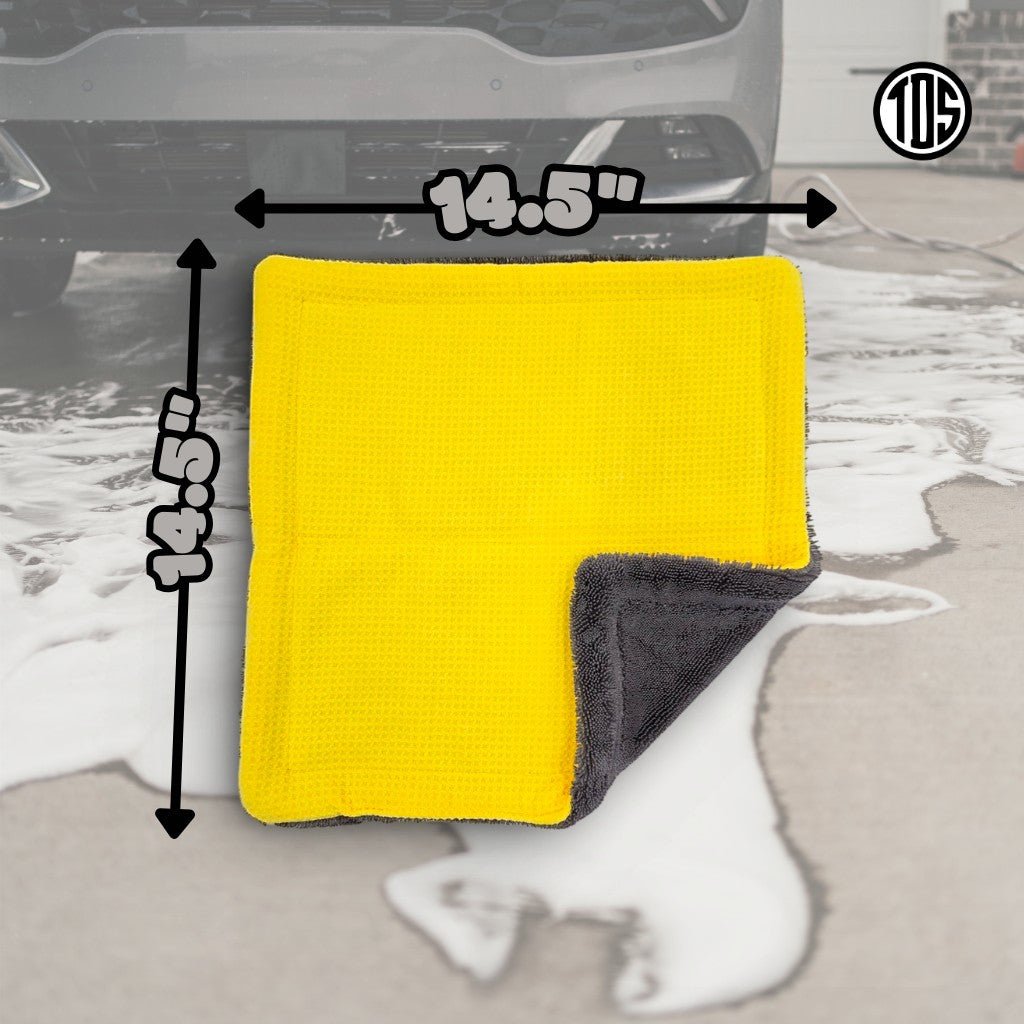 TDS 1400 GSM Hybrid Microfiber Towel - Owners Pride Car Care