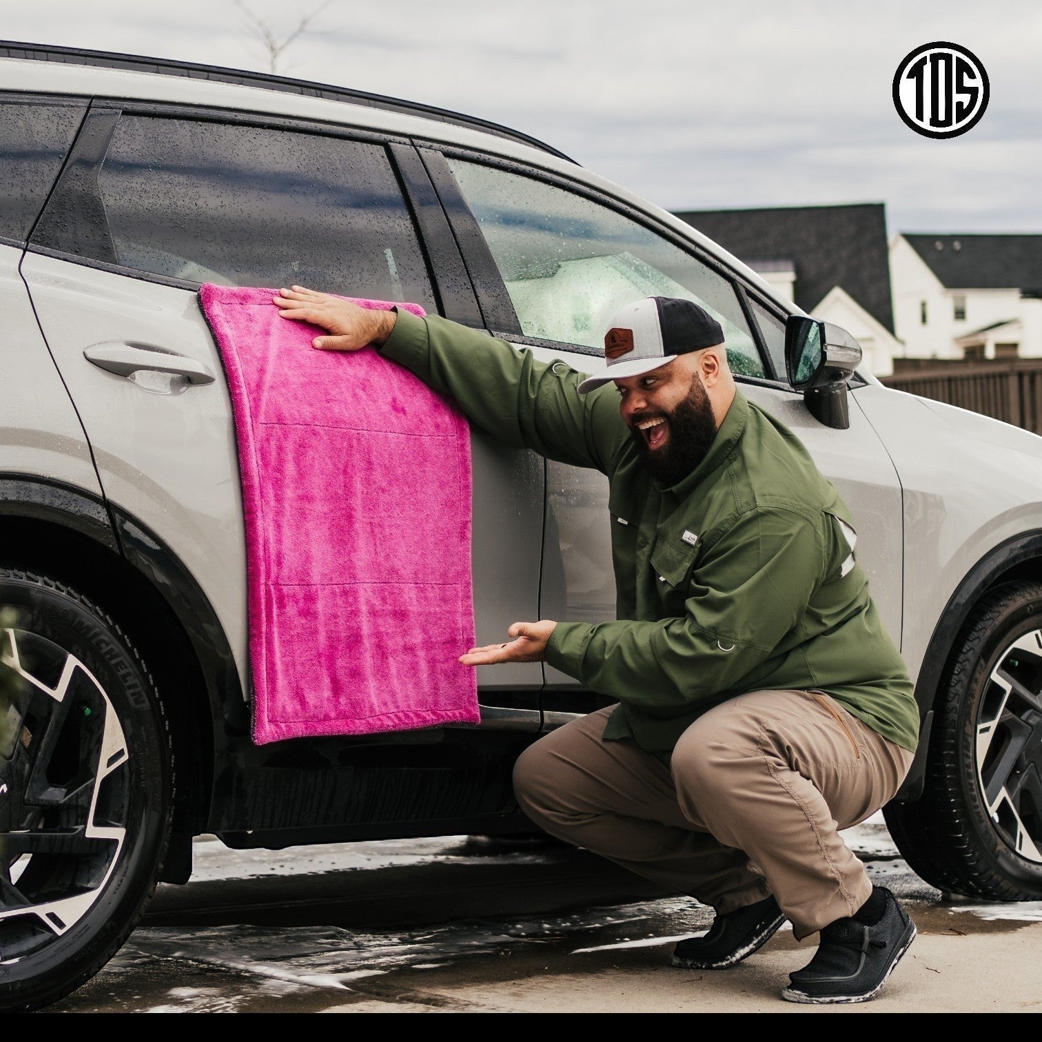TDS 1400 GSM Twisted Loop Drying Towel - Owners Pride Car Care
