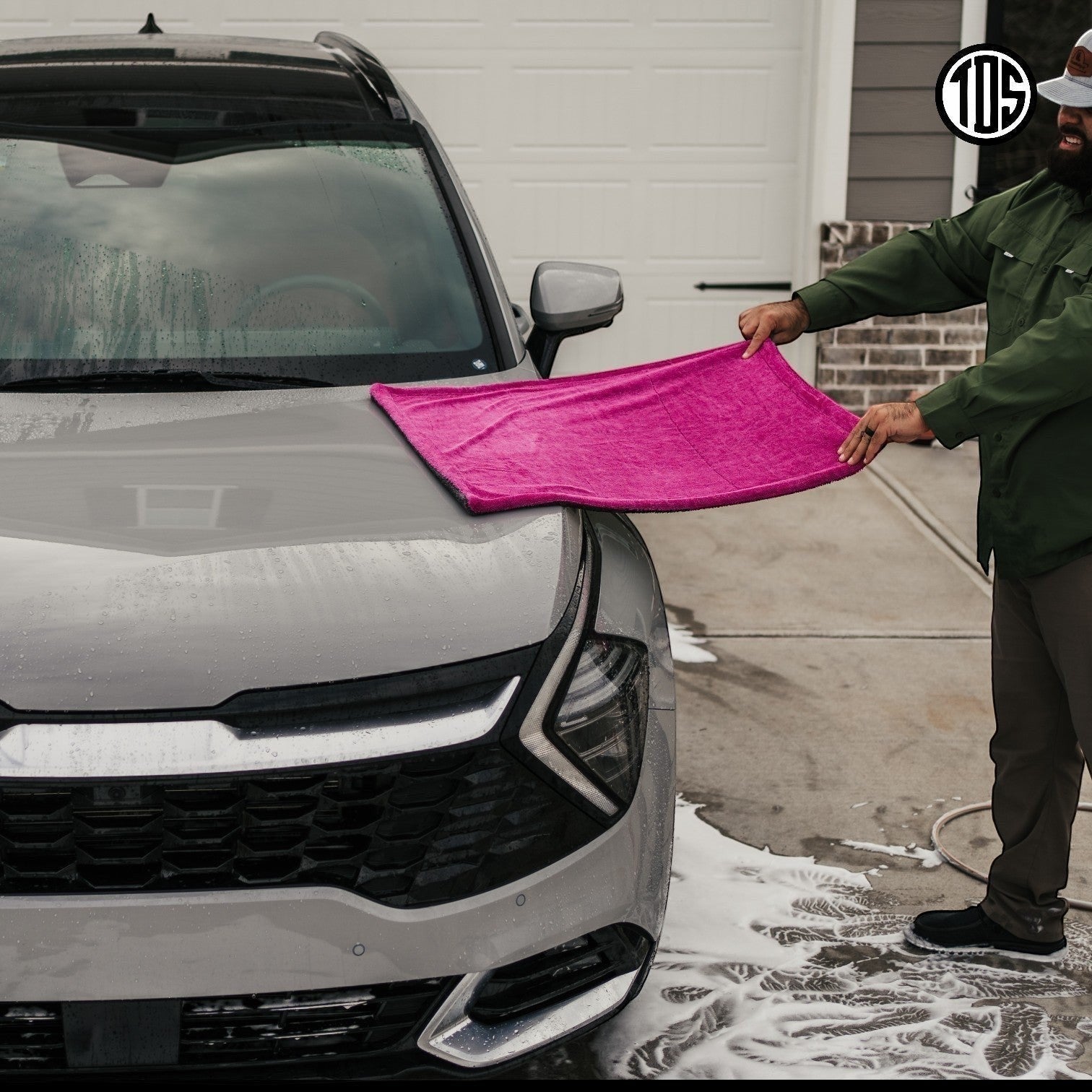 TDS 1400 GSM Twisted Loop Drying Towel - Owners Pride Car Care