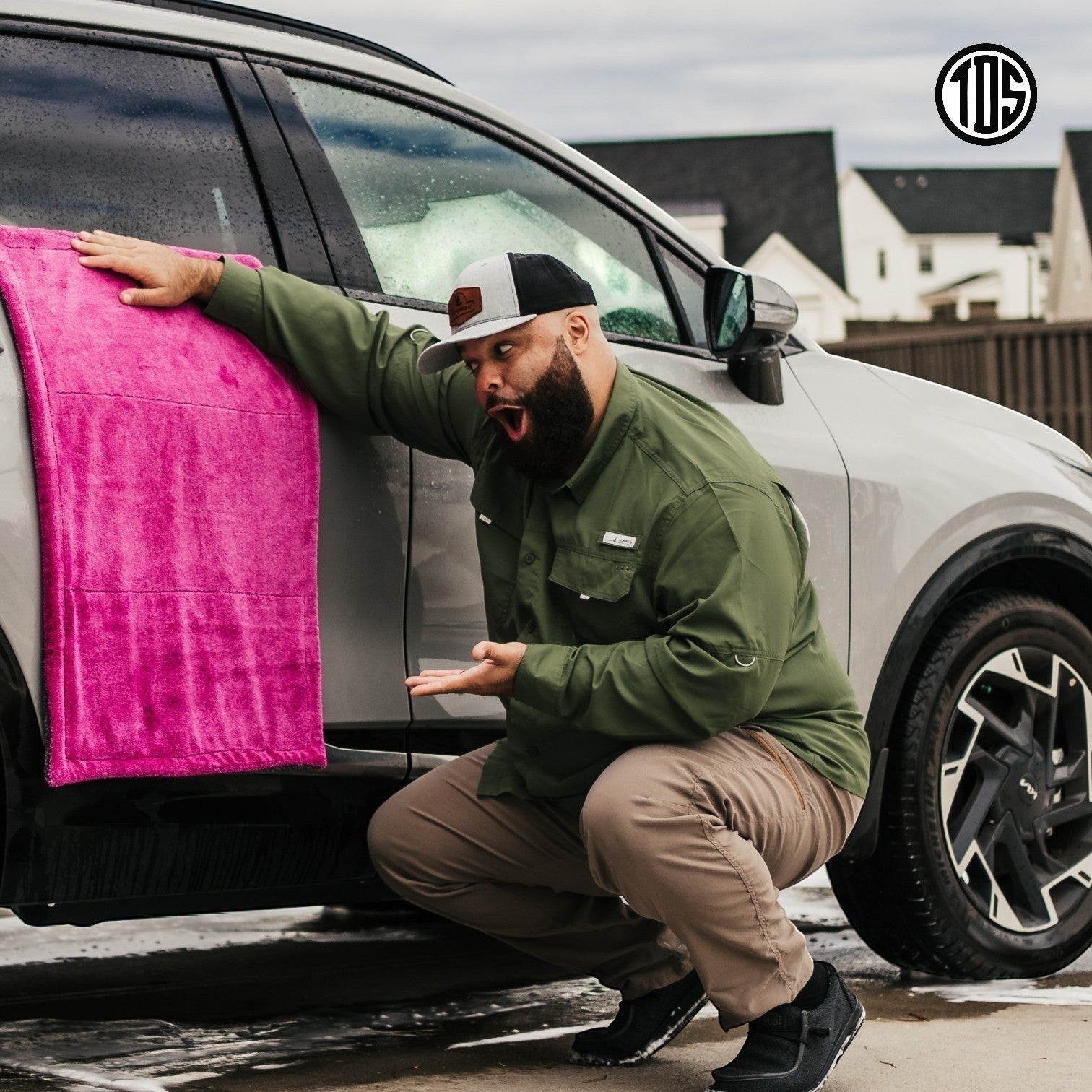 TDS 1400 GSM Twisted Loop Drying Towel - Owners Pride Car Care