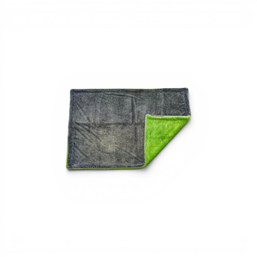 TDS 1600 GSM Twisted Loop Drying Towel - Green - Owners Pride Car Care