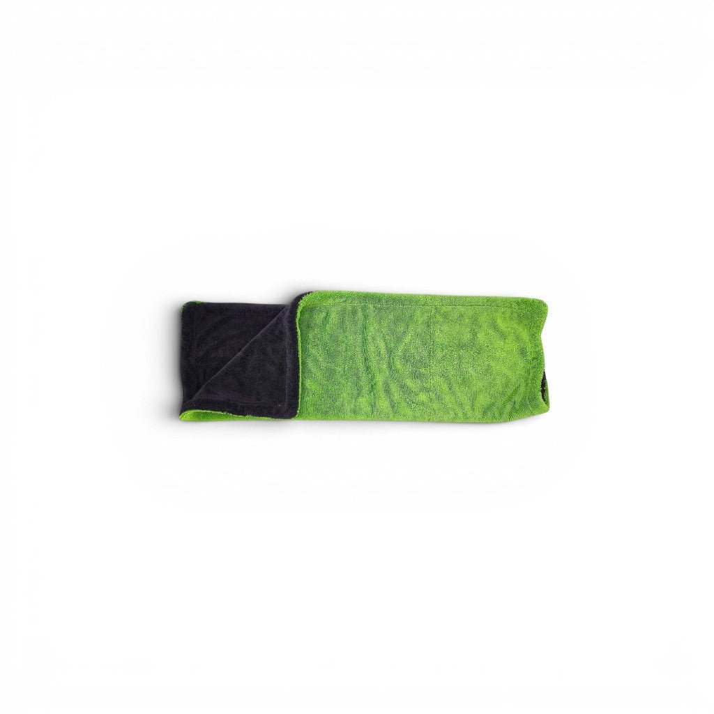 TDS 1600 GSM Twisted Loop Drying Towel - Green - Owners Pride Car Care