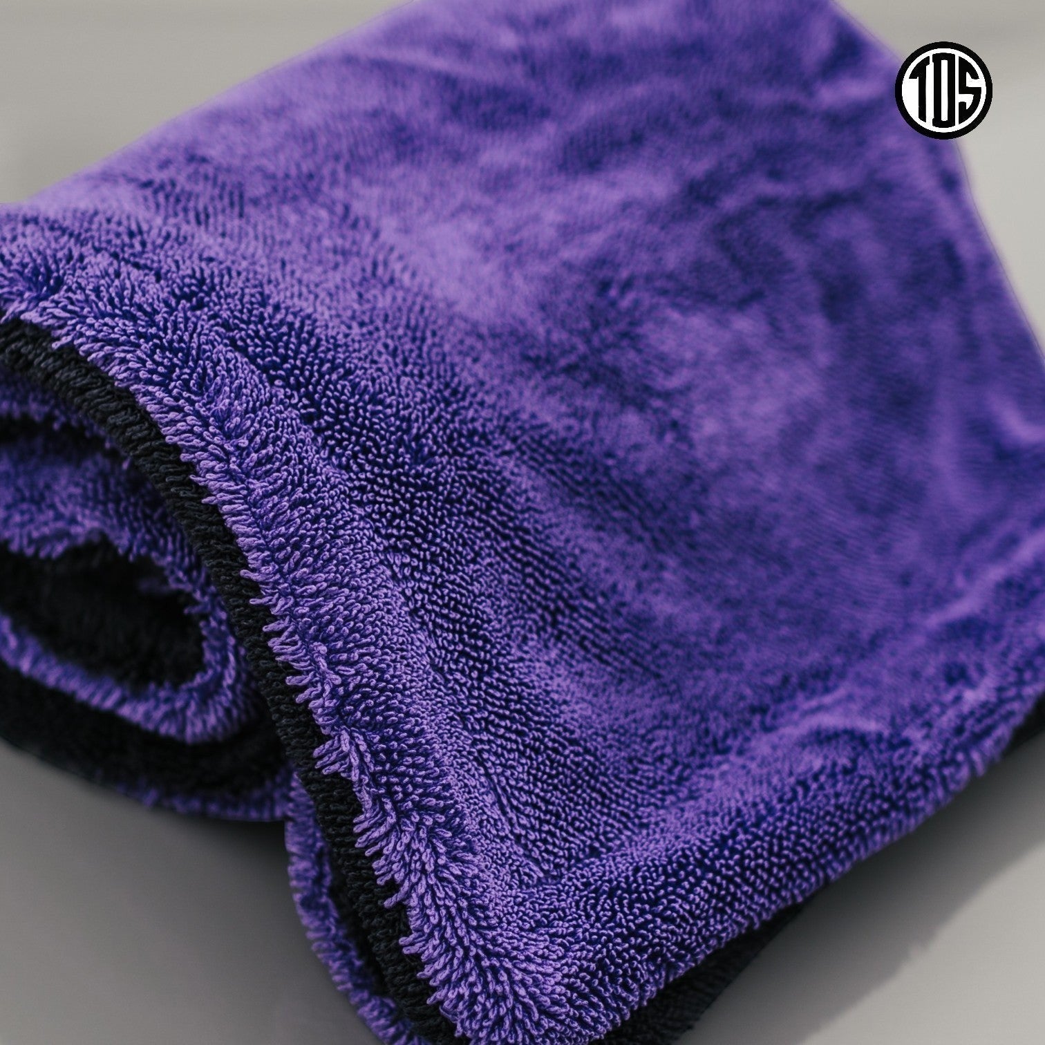 TDS 1600 GSM Twisted Loop Drying Towel - Purple - Owners Pride Car Care