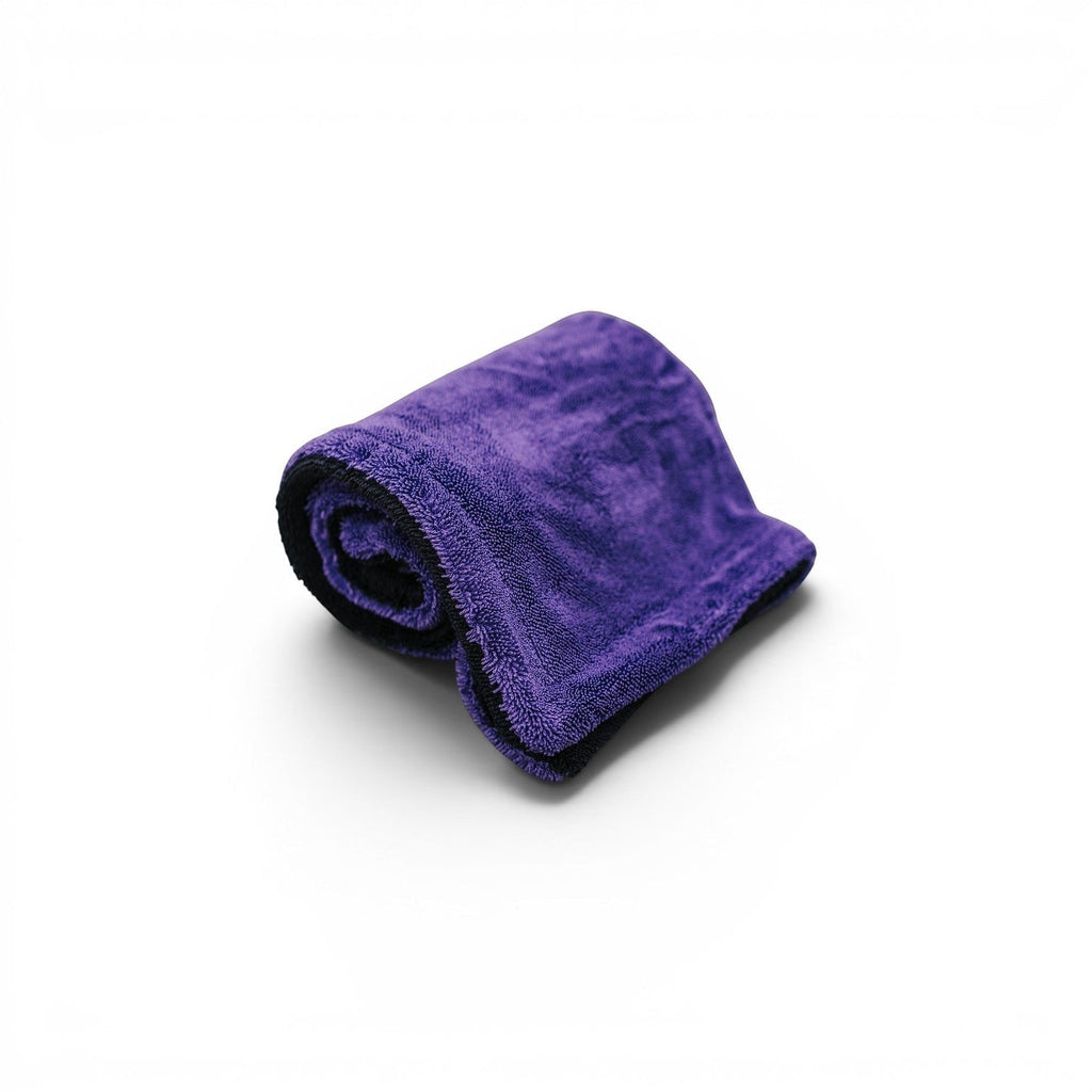 TDS 1600 GSM Twisted Loop Drying Towel - Purple - Owners Pride Car Care
