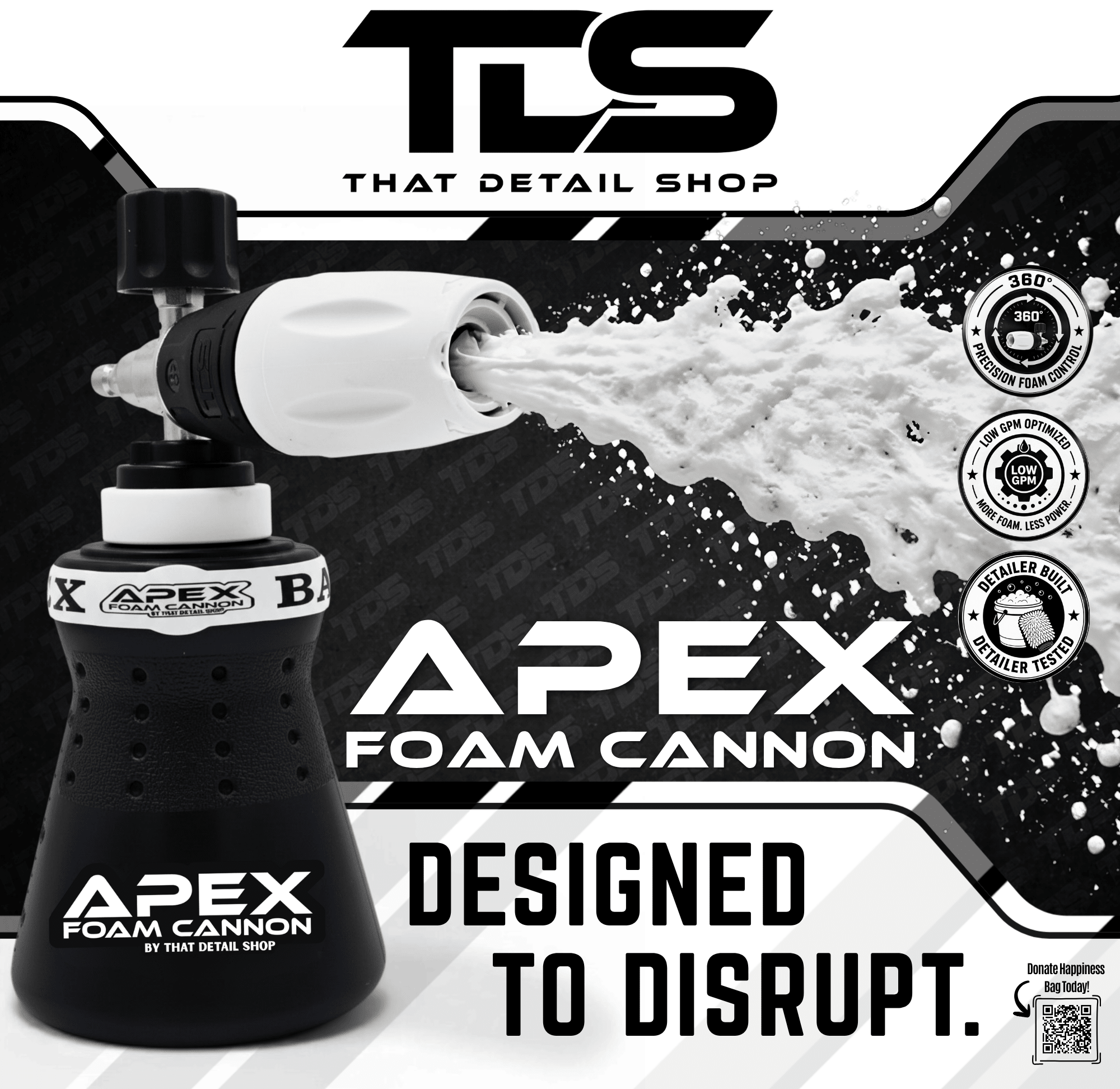 TDS Apex Foam Cannon - Owners Pride Car Care