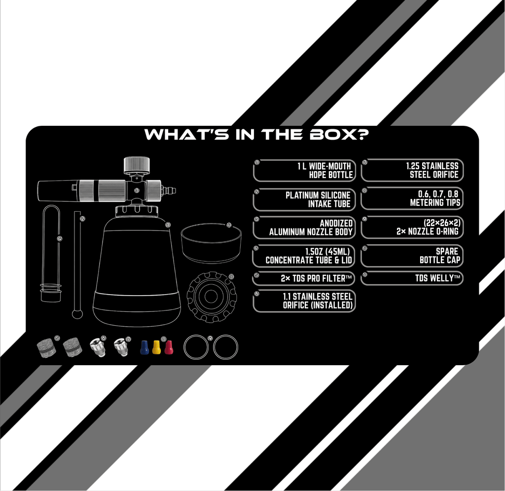 TDS Foam Cannon Pro V2.0 (Single) - Owners Pride Car Care
